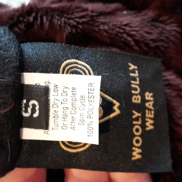 Wooly bully wear reversible vest. Size small - Picture 6 of 7